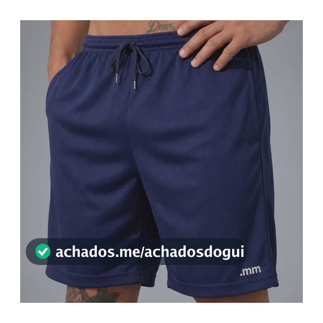 Bermuda Esportiva Masculina Futebol Short Treino Academia