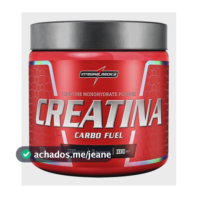 Integralmedica Creatina Carbo Fuel 300G – Energia e Força