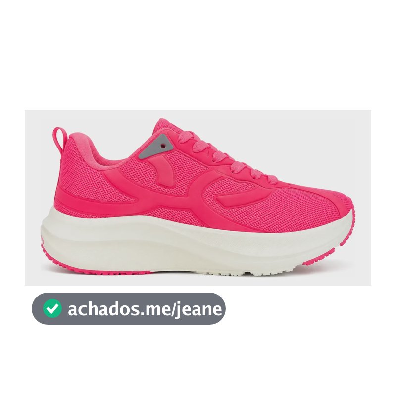 Tênis Feminino Olympikus Academia Caminhada Confortável Olympikus - Pink Olympikus Corre Turbo 38 Br