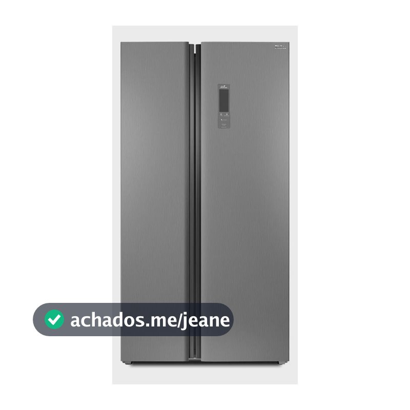 Philco geladeira inverter frost free PRF535I inox com freezer 437l
