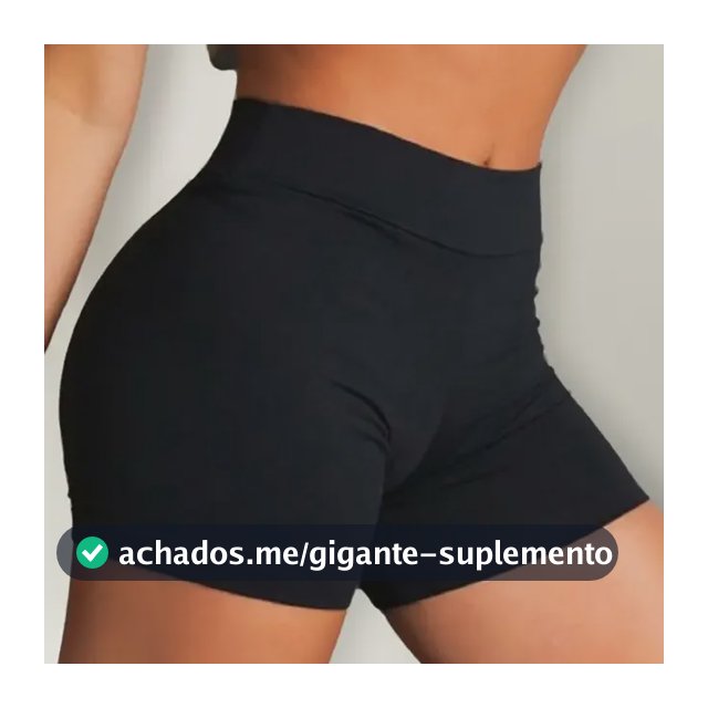 Short Suplex Academia Fitness Feminino  Cós Alto - Wolfox