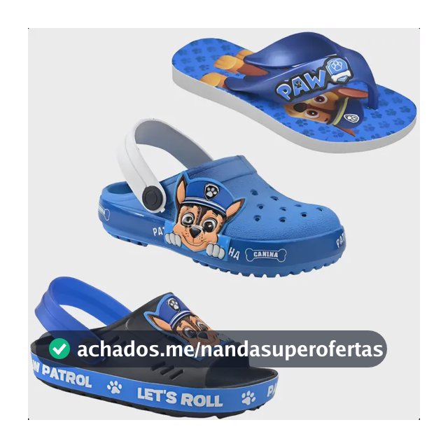 Kit 3 Em 1 Sandália + Babuche + Chinelo Infantil Menino Kids