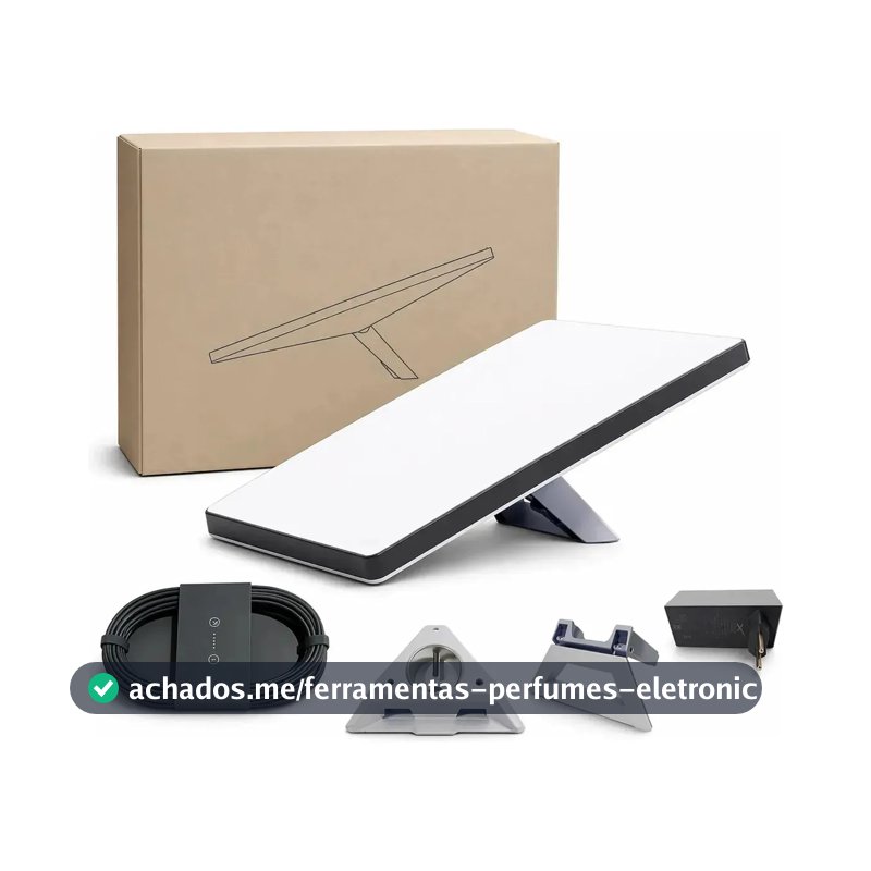 ANTENA STARLINK MINI INTERNET VIA SATÉLITE SPACEX KIT COMPACTO E PORTÁTIL