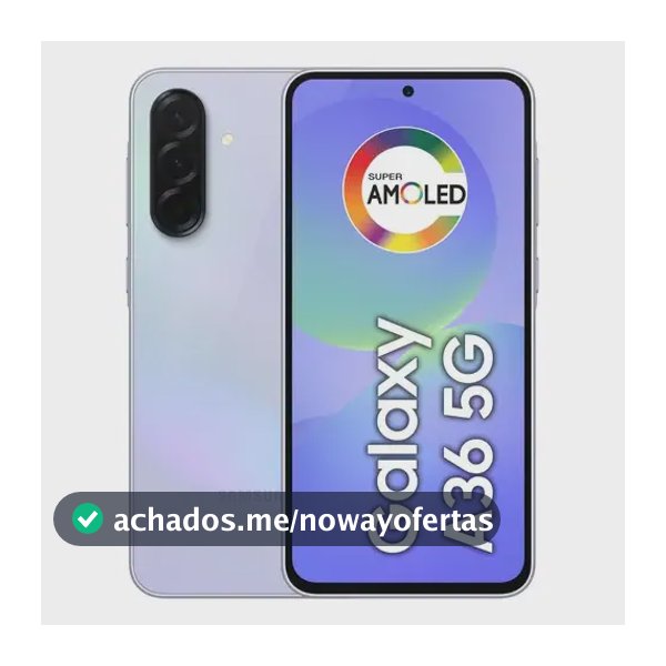 Smartphone Samsung Galaxy A36 5g 128gb 6gb Ram Câmera Tripla De Até 50mp Selfie De 12mp Ip67 Super Amoled 6.7'' Nfc Recursos Ai Android E Segurança Snapdragon - Violeta