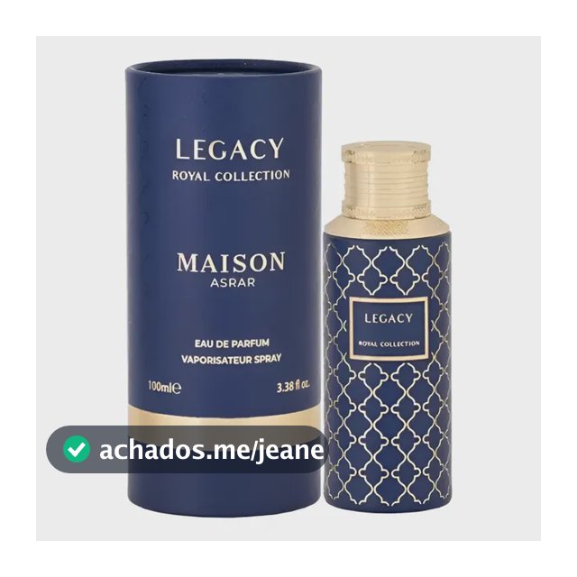 Perfume Maison Asrar Legacy Edp 100 Ml