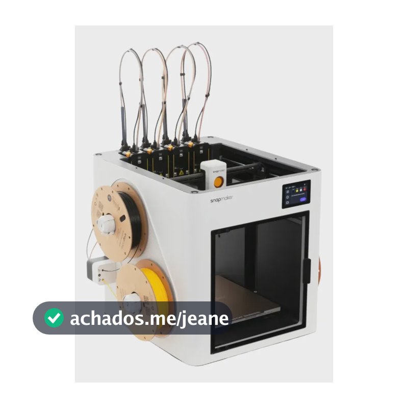 Impressora 3d Snapmaker U1 4 Bicos Pronta Entrega 127/220v Branco