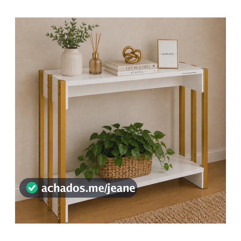 Aparador Industrial 60cm Hall De Entrada Sala Decoração Dr Multicolorido