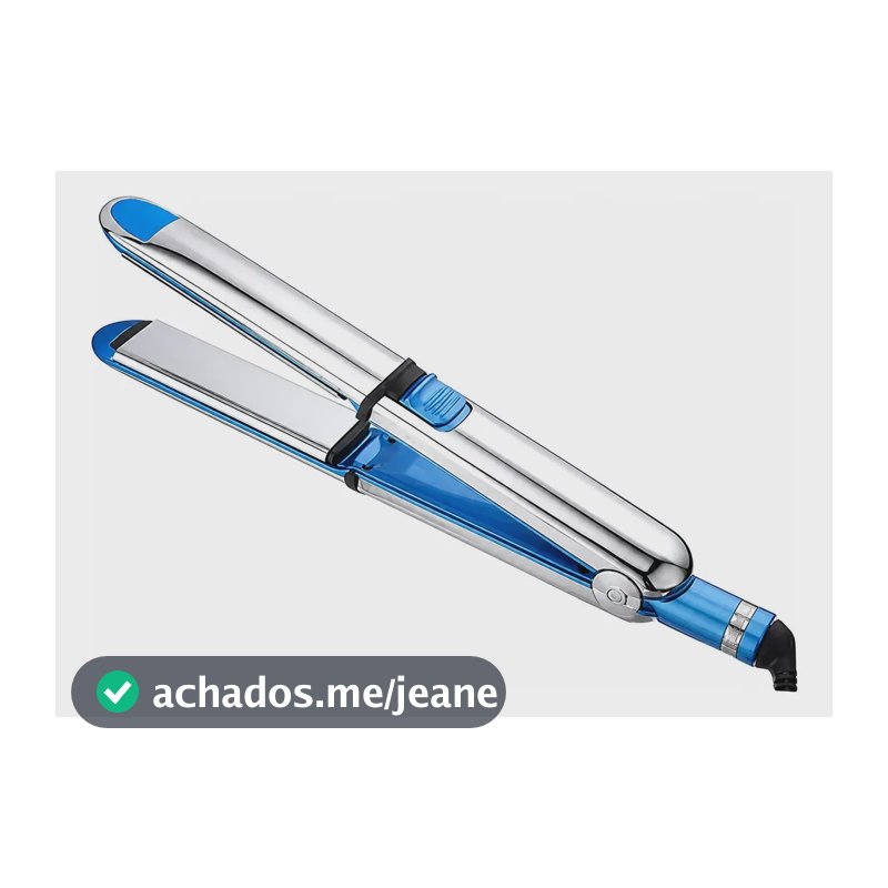 Chapinha De Cabelo Profissional Nano Titanium Premium Bivolt Azul 127/220v