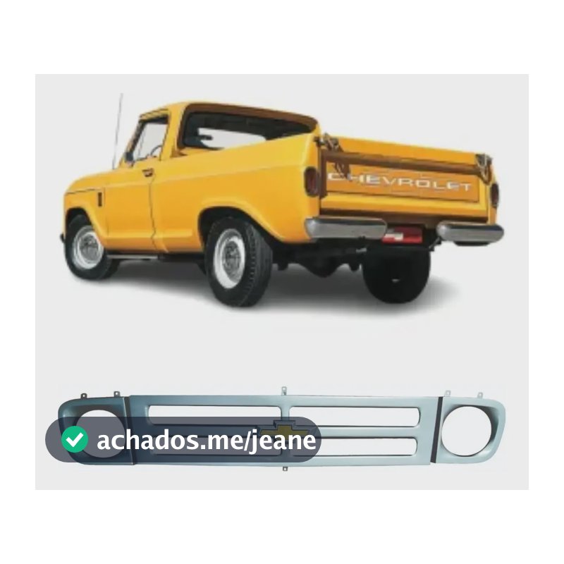 Grade Dianteira Radiador D10 A10 C10 C14 Veraneio 71 / 84
