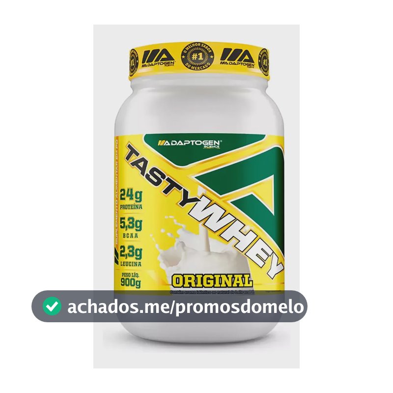 Tasty Whey 3w Gourmet 900g - Adaptogen Original