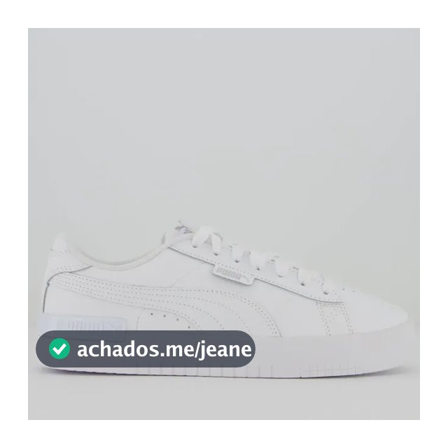 Tênis Puma Jada Feminino Branco E Prata