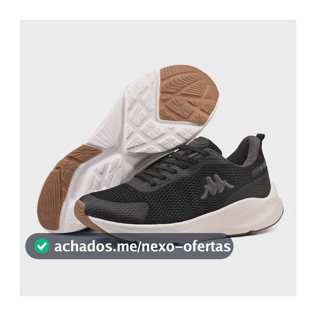 Tênis Kappa Sparta Unissex Original Confortável Caminhada