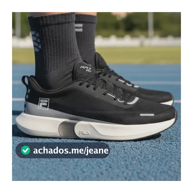 Tênis De Corrida Kr7 Pro Speed Tech Fila - Preto