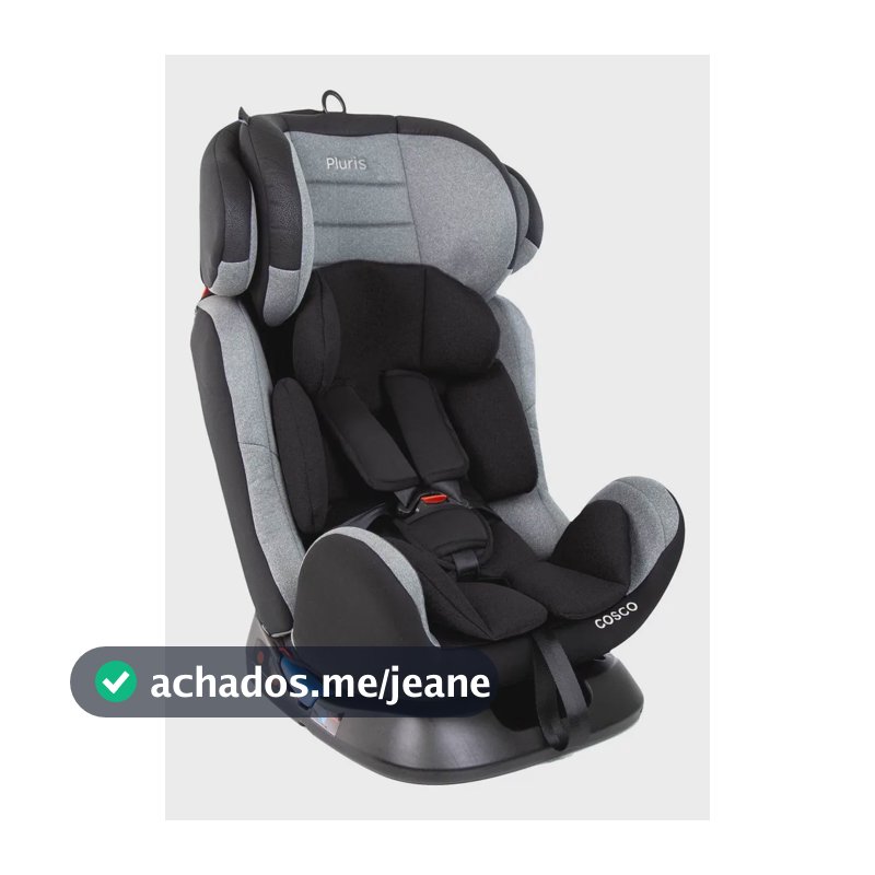 Cadeirinha de carro conversível cinza Cosco Pluris