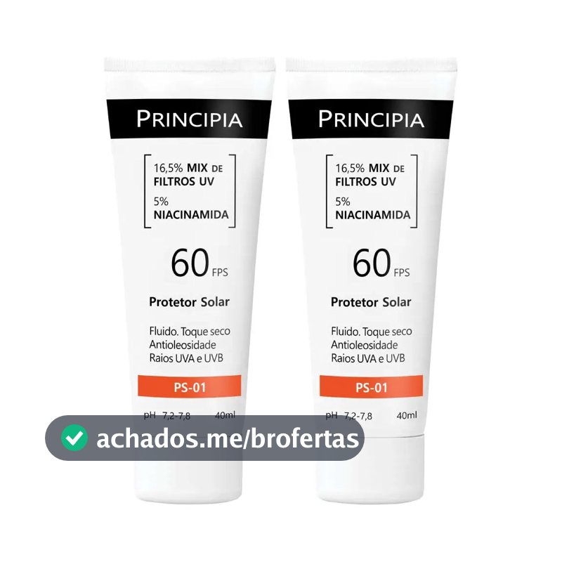 Principia Kit Protetor Solar Facial Ps-01 Fps60