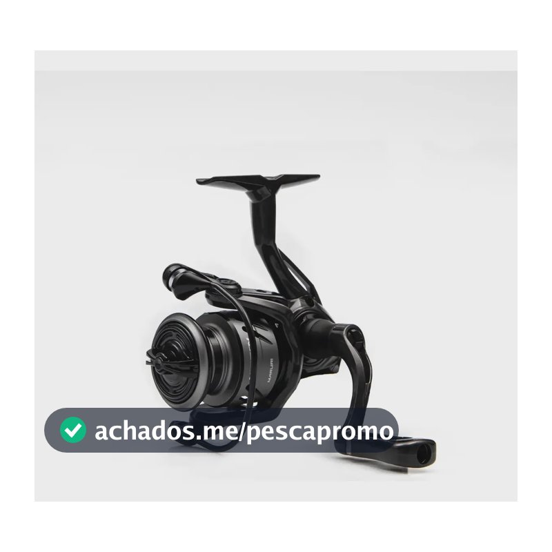 Molinete Maruri Micron Carbon | Rol. 5+1 Vel. 4.8:1 Drag 4kg Preto Direito/esquerdo