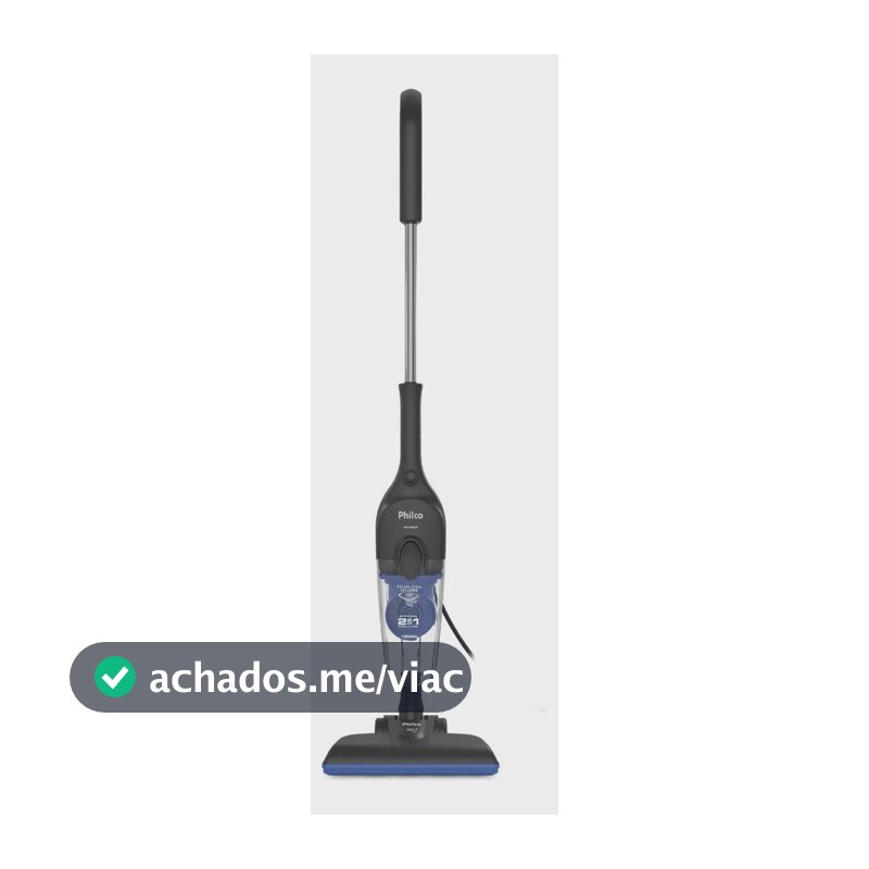 Aspirador De Po Philco Pas38 1550w - Cinza Com Azul