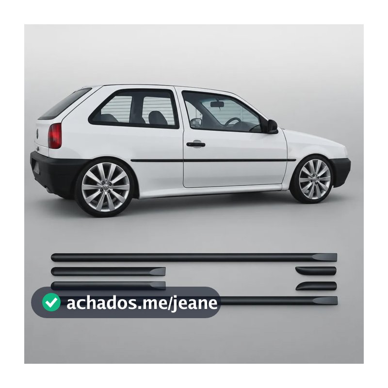Friso Lateral Gol Bola 95 96 97 98 E Special 2 Portas Preto Preto