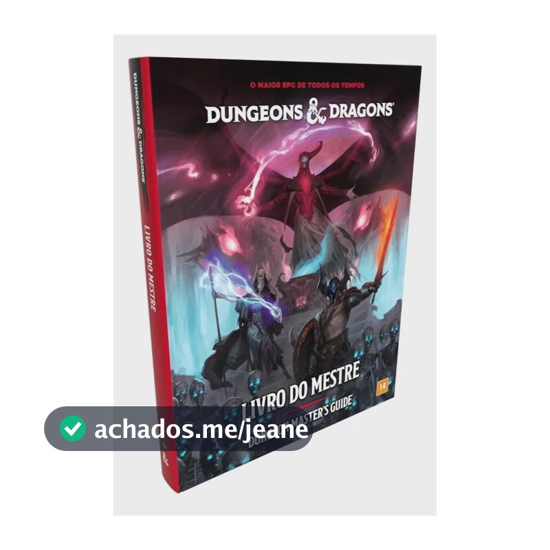 Dungeons & Dragons - Livro Do Mestre (5.5e) Edição Em Português