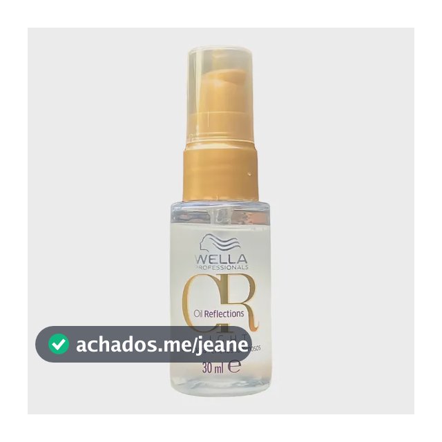Óleo Capilar Wella Professionals Oil Reflections Light 30ml