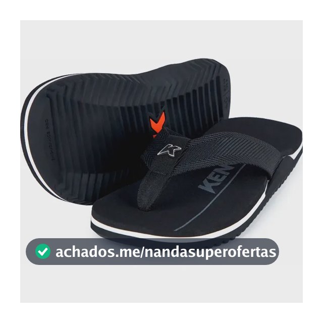 Chinelo Kenner Nk6 Pro Sandália 100% Original C/ Nota Fiscal