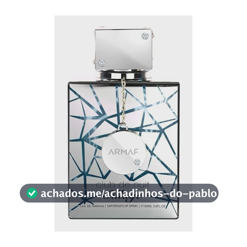 Perfume Club De Nuit Sillage 105ml Edp - Masculino
