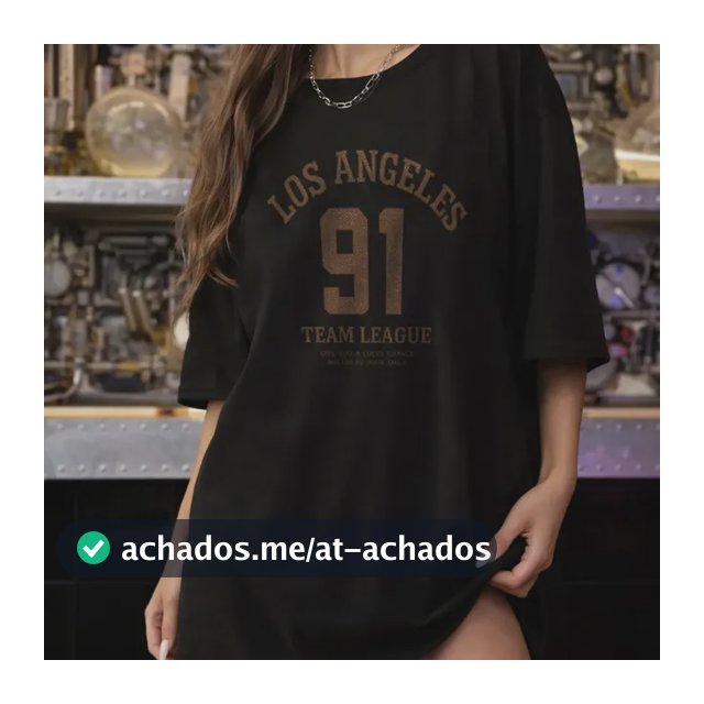 Camiseta Blusa Oversized T-shirt Emalgodão Feminina Academia
