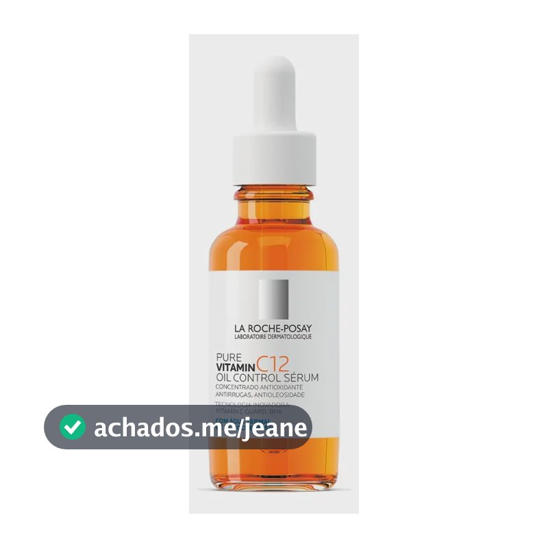 Sérum Antirrugas Vitamin C12 Oil Control 30ml La Roche-posay Oleosa Dia/noite