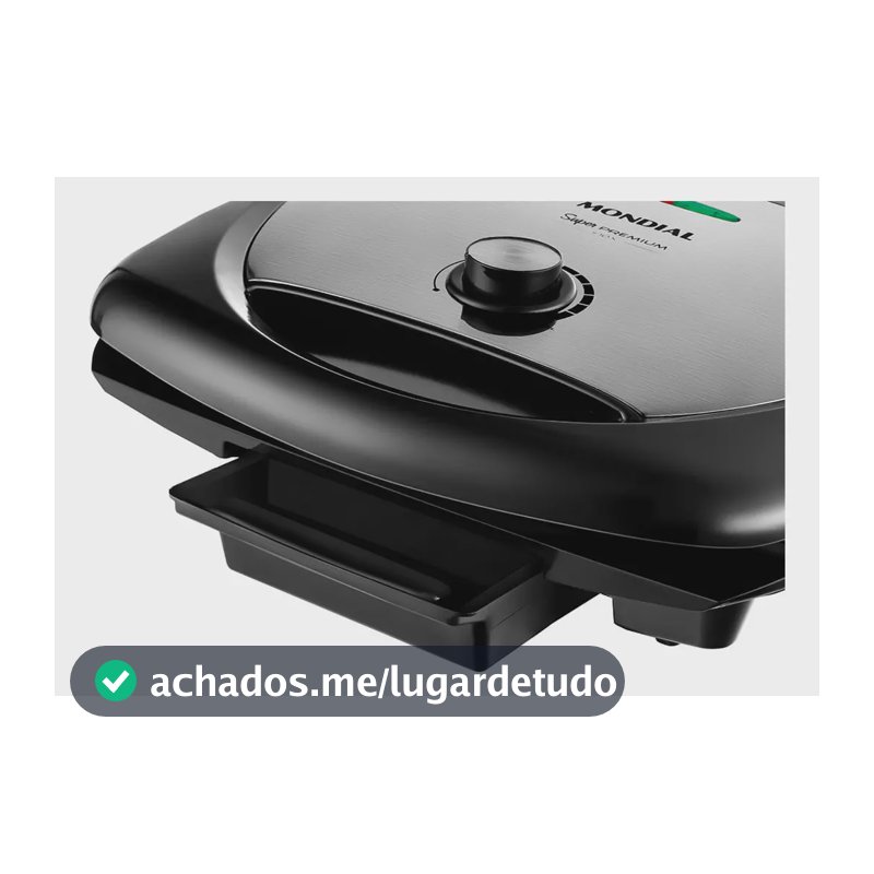 Grill Mondial Super Premium G-09 Cor Preto/inox