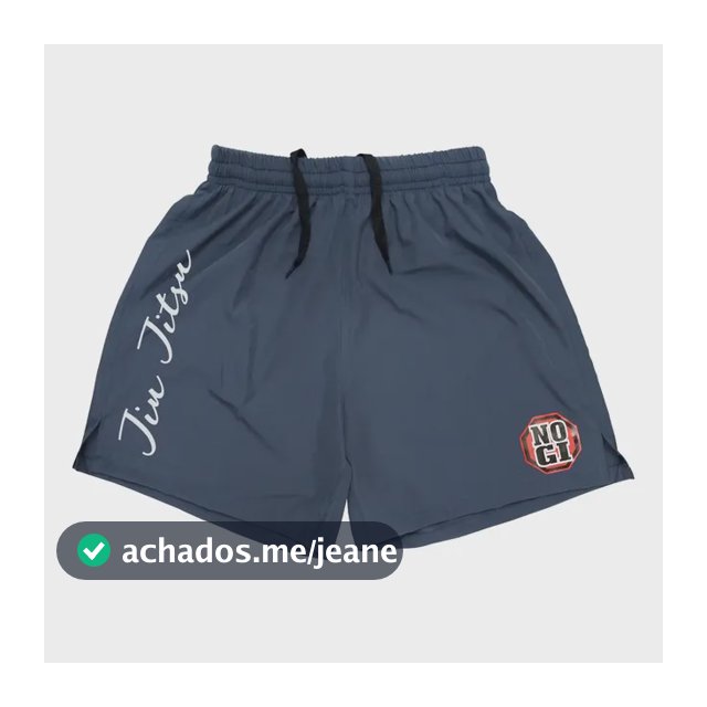 Short Bermuda Nogi Jiu Jitsu Treino Mma Academia Esportes