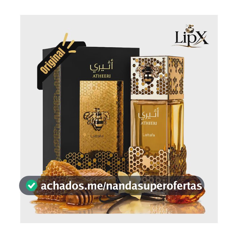 Perfume Árabe Atheeri Eau De Parfum Feminino 100ML lipx