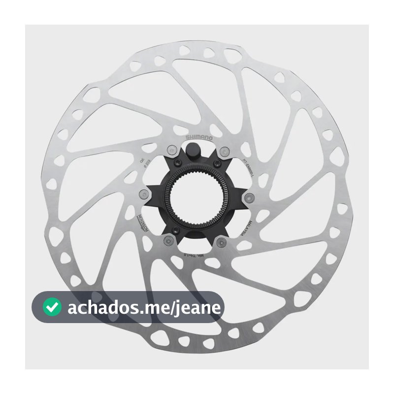 Disco Freio Rotor Shimano Steps Em600 203mm E-bike Ice Tech