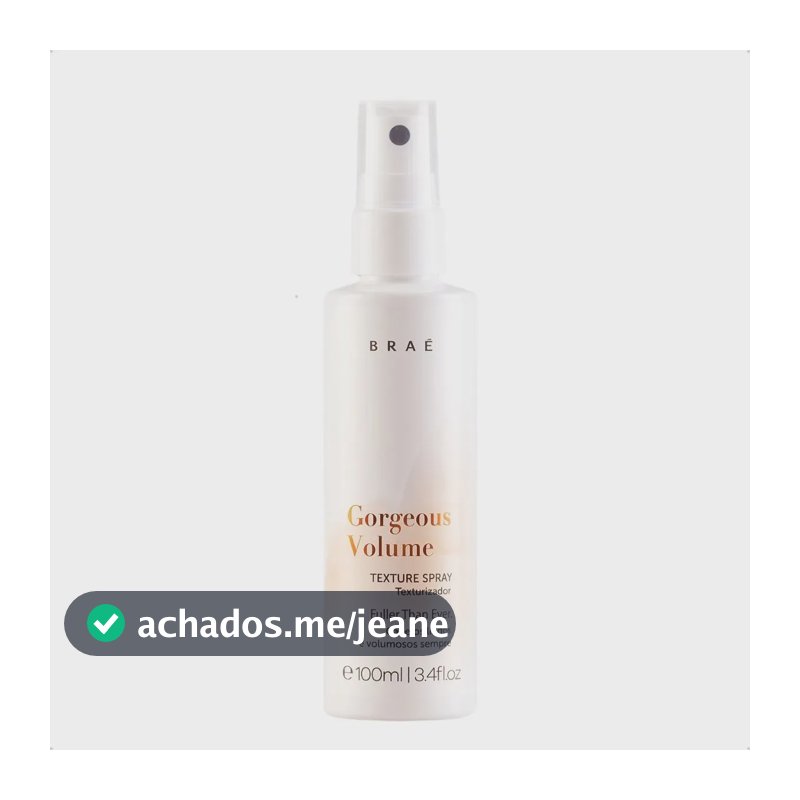 Braé Texturizador Gorgeous Volume - 100ml