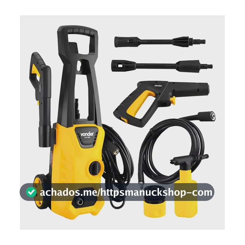 Lavadora de alta pressão LAV 1600, 1.600 lbf/pol² VONDER