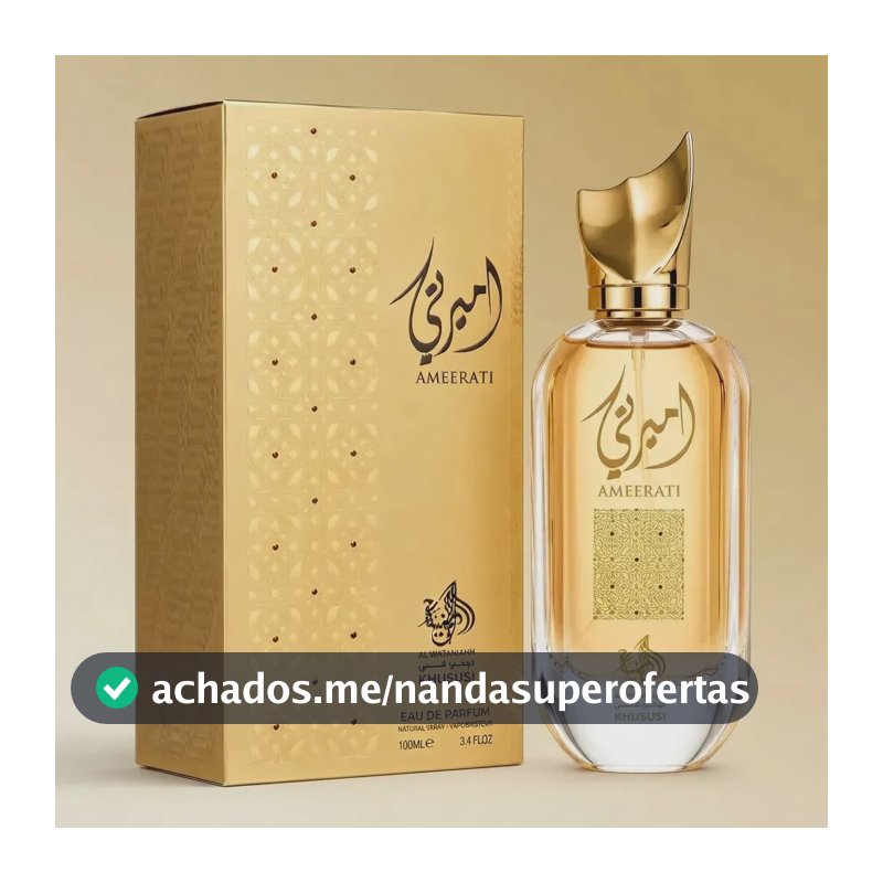 Perfume Al Wataniah Ameerati Edp 100ml Feminino Original