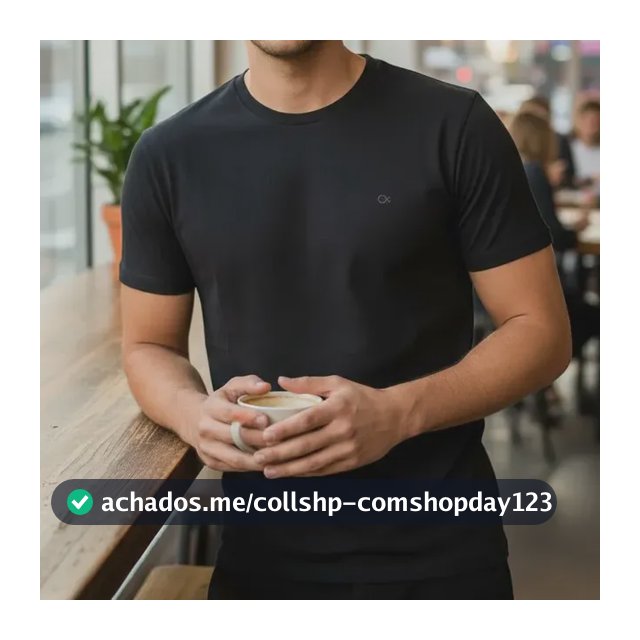 Camiseta Masculina Básica Slim Algodão - Várias Cores Ogochi
