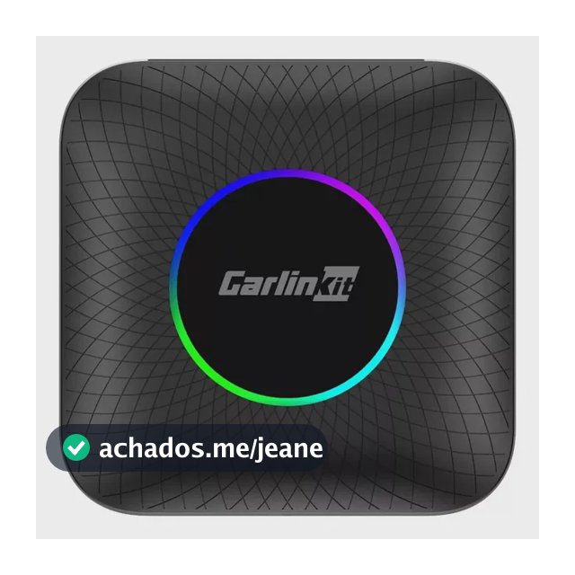 Streaming Box Automotivo Carlinkit Carplay Android 13 128GB 8GB RAM