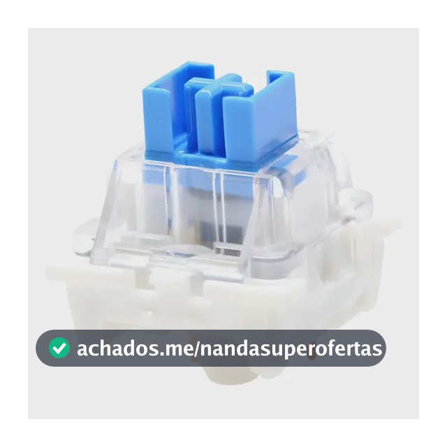 Switch Blue Outemu Tátil 3 Pinos Teclado Mecânico Kit 10 Und
