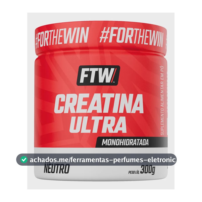Creatina FTW em pó Sem sabor x 300g