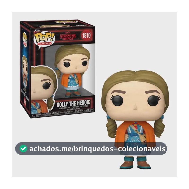 Boneco Funko Pop! Stranger Things T5 - Holly, A Heroína