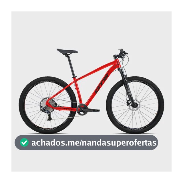 Bicicleta Aro 29 Gts Feel Avax 12v Freio A Disco Hidráulico Cor Vermelho Tamanho Do Quadro 19