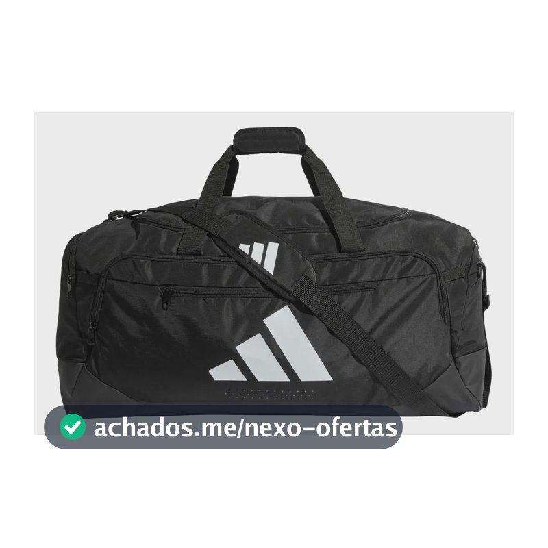 Mala Esportiva Duffel Defender 94 L adidas Preto Liso