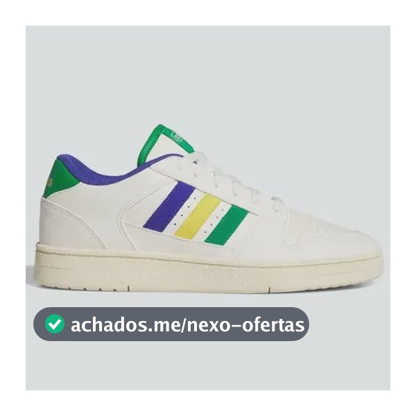 Tênis Masculino Break Start adidas Owhite/green/crewht Lisa 39 Br