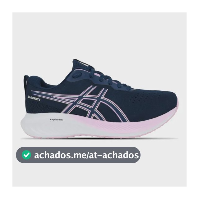 Tênis Casual Feminino Gel-shinobi 3 Asics Azul Liso 37 Br