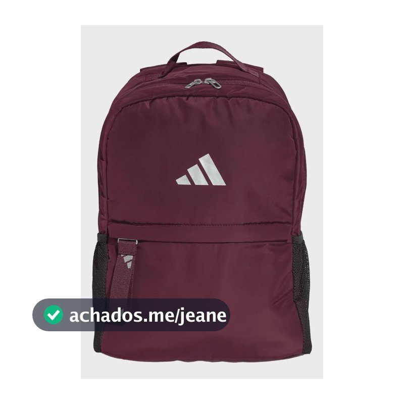 Mochila Esportiva adidas 2075 L Kv0511 Bordô Liso