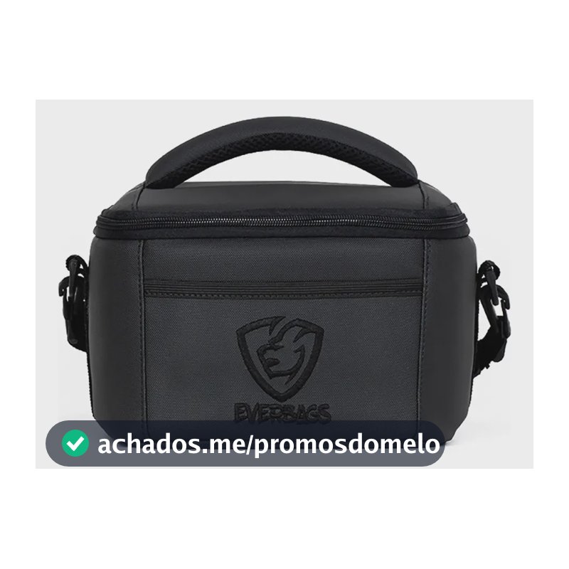 Bolsa Térmica Porta Marmita Everbags Fit, para Refeição de 7 Litros e Unissex