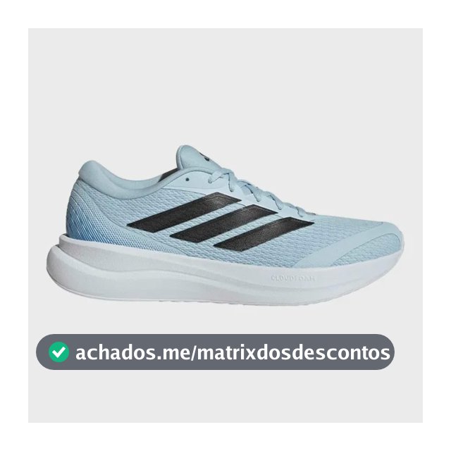 Tênis De Corrida Masculino Runfalcon 6 Cloudfoam adidas Azul Liso 41 Br