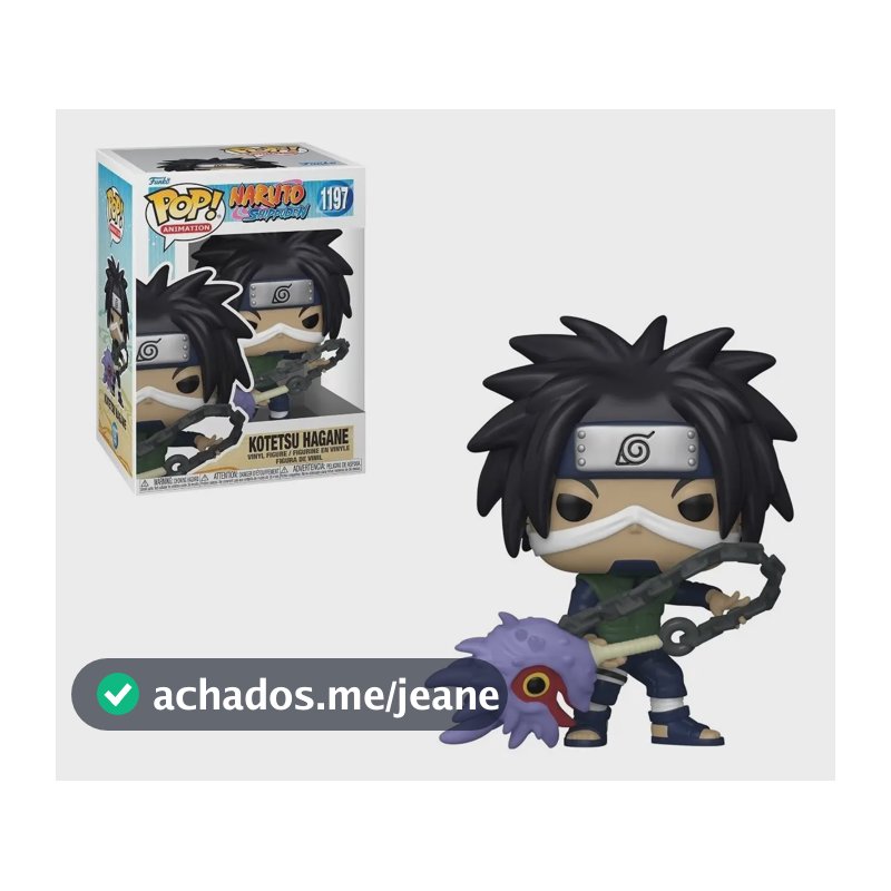 Boneco Funko Pop Naruto Shippuden Kotetsu Hagane #1197