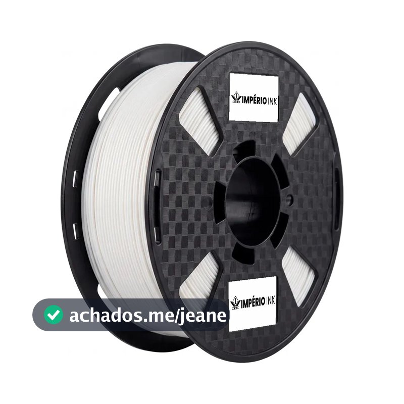 Filamento Para Impressora 3d 1.75mm 1kg Petg Branco