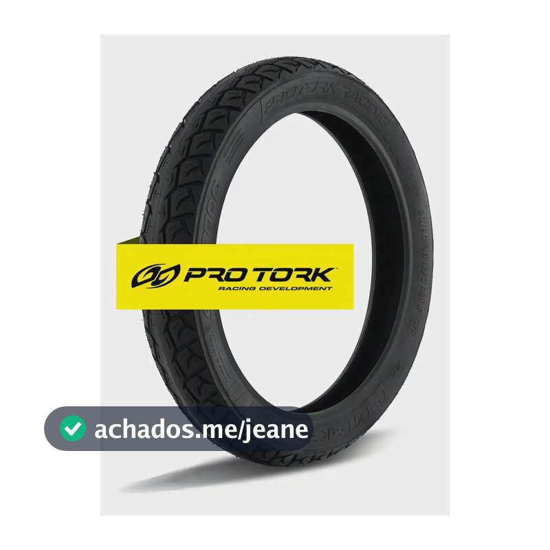 Pneu Moto Aro 18 Titan Fan Ybr Pro Tork 90x90-18 Traseiro